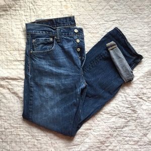Levi’s 501s buttonfly
